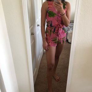 Floral romper - NEVER WORN